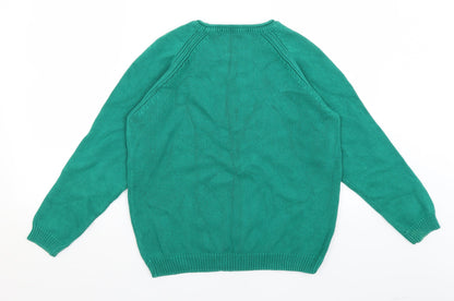 Isle Womens Green   Pullover Jumper Size S