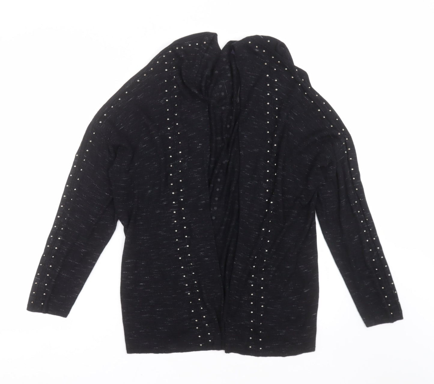 Marks and Spencer Womens Black   Cardigan Jumper Size 16
