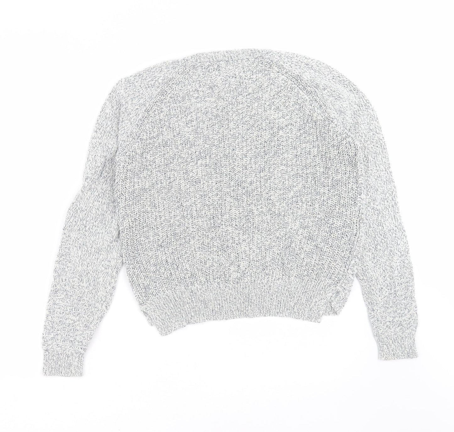 Marks and Spencer Womens Grey  Knit Pullover Jumper Size 12