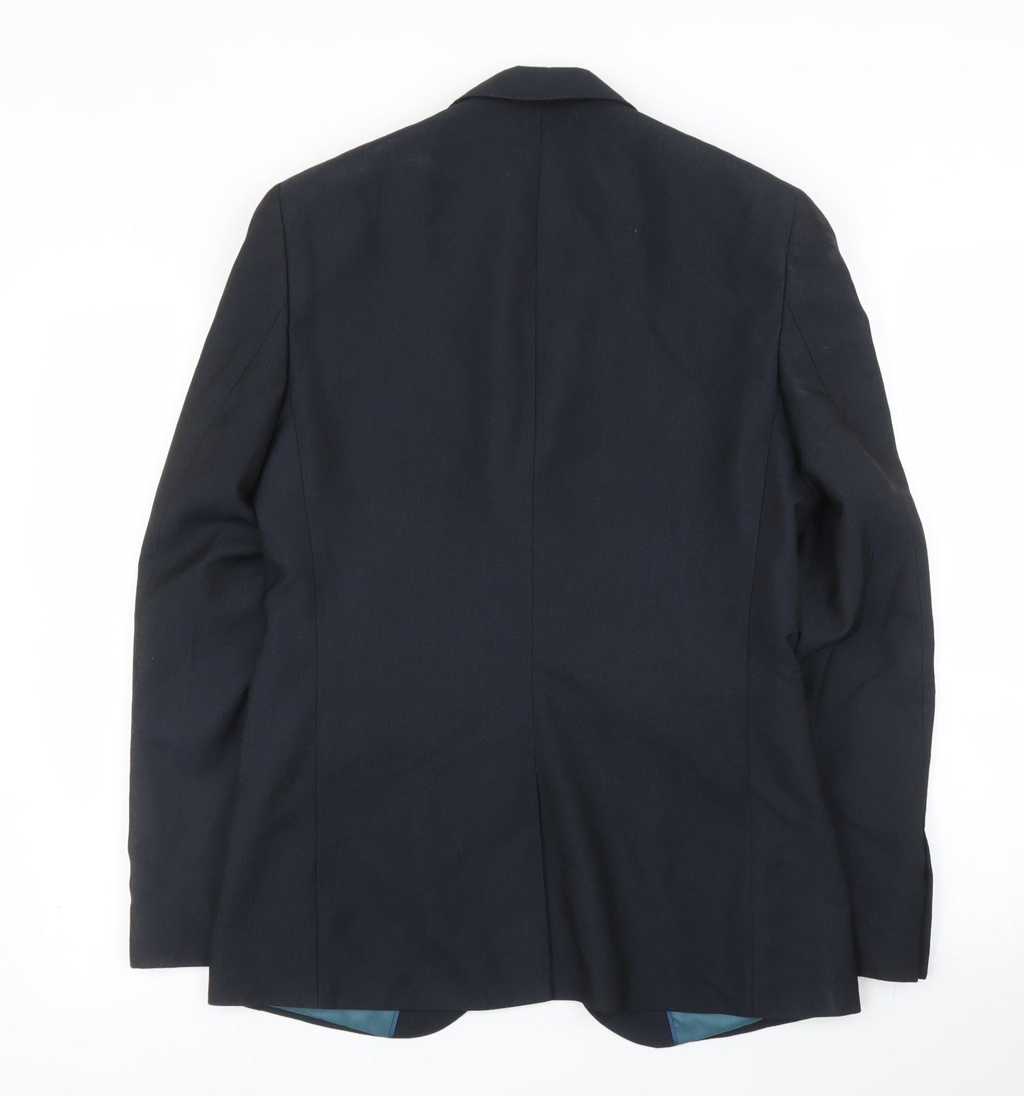 M&S Mens Blue   Jacket Suit Jacket Size 36
