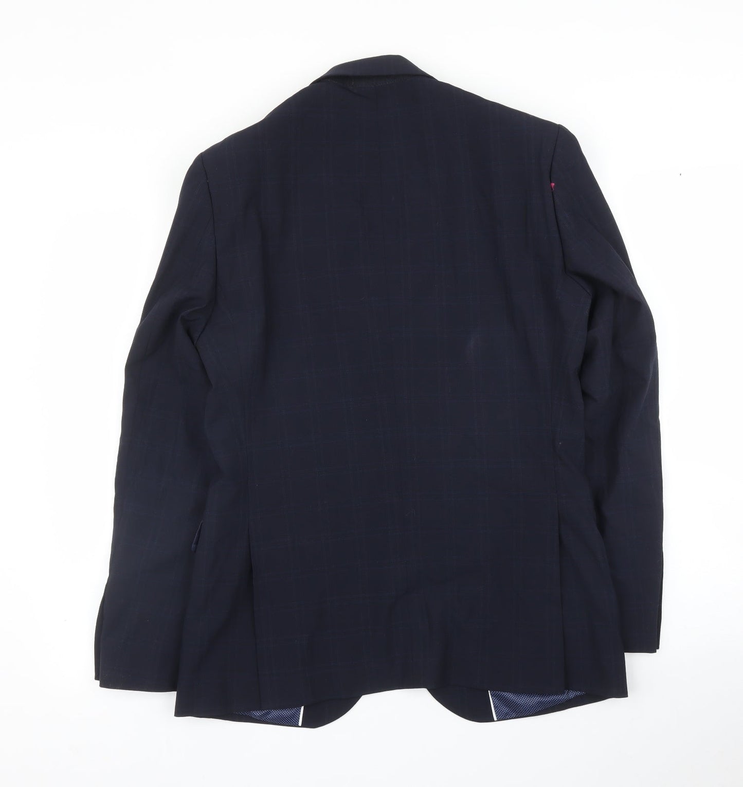 M&S Mens Blue   Jacket Suit Jacket Size 38