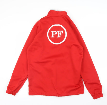 Errea Mens Red   Pullover Jumper Size M