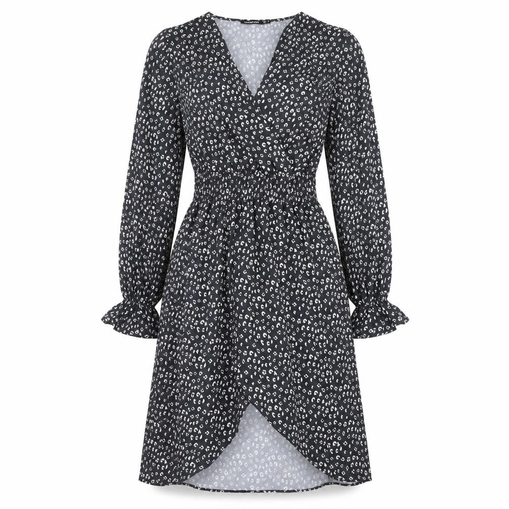 Boohoo Womens Black   Fit & Flare  Size 8