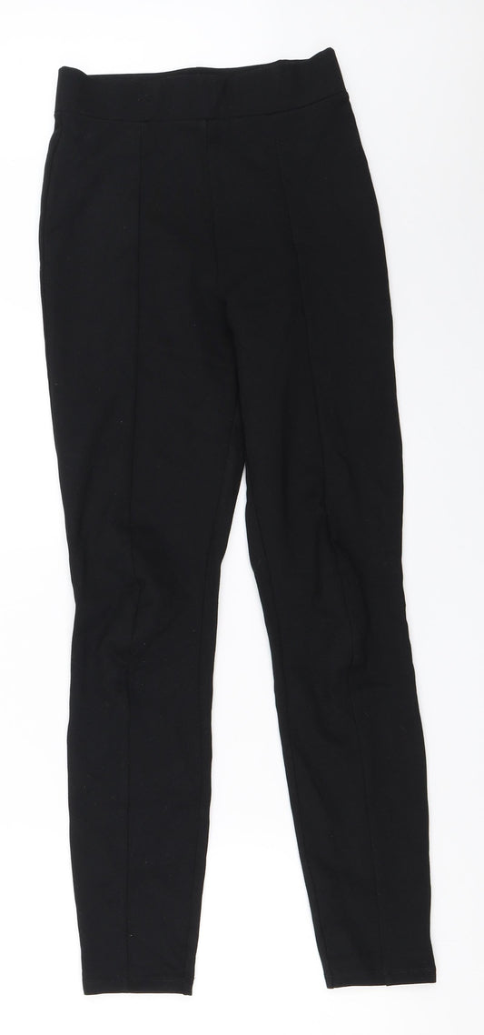 Miss Selfridge Womens Black   Capri Trousers Size 8 L20 in
