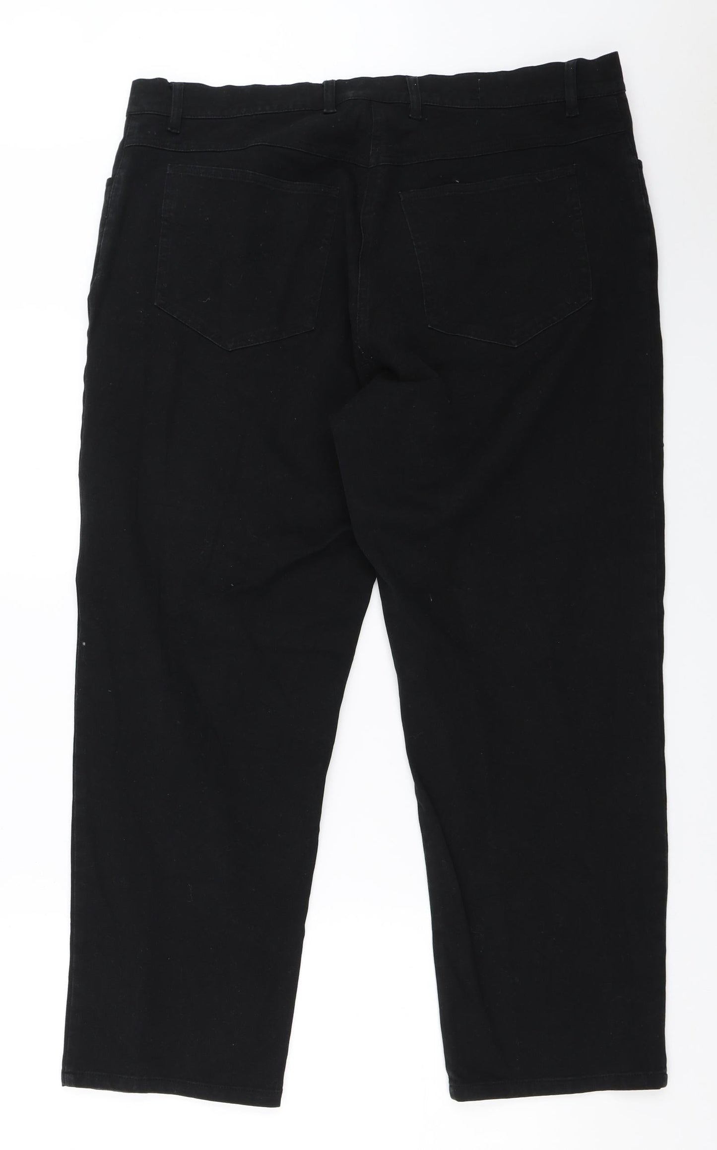 Preworn Womens Black   Mom Jeans Size L L27 in