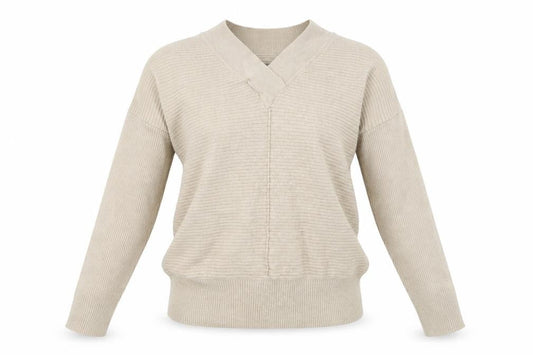 F&F  Womens Beige   Pullover Jumper Size 6