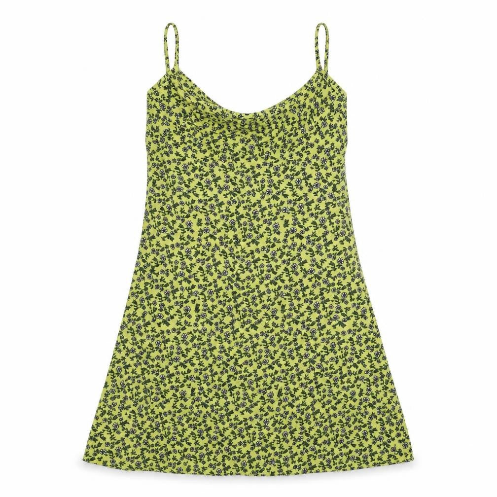 Topshop  Womens Yellow Floral  Basic Tank Size 6