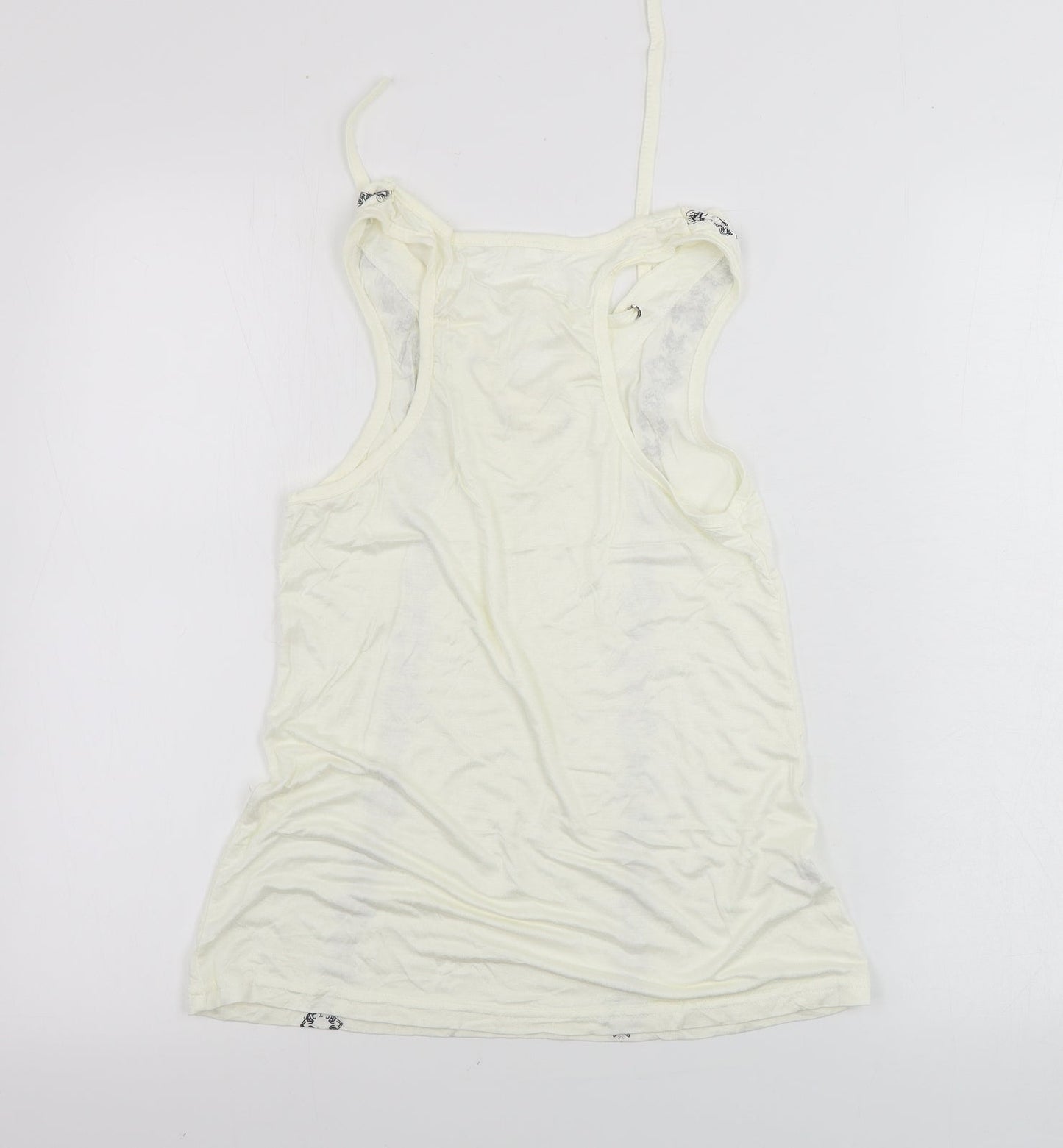 Preworn  Womens White   Basic Tank Size S