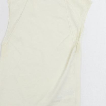 Mango   Womens Ivory   Basic Tank Size S