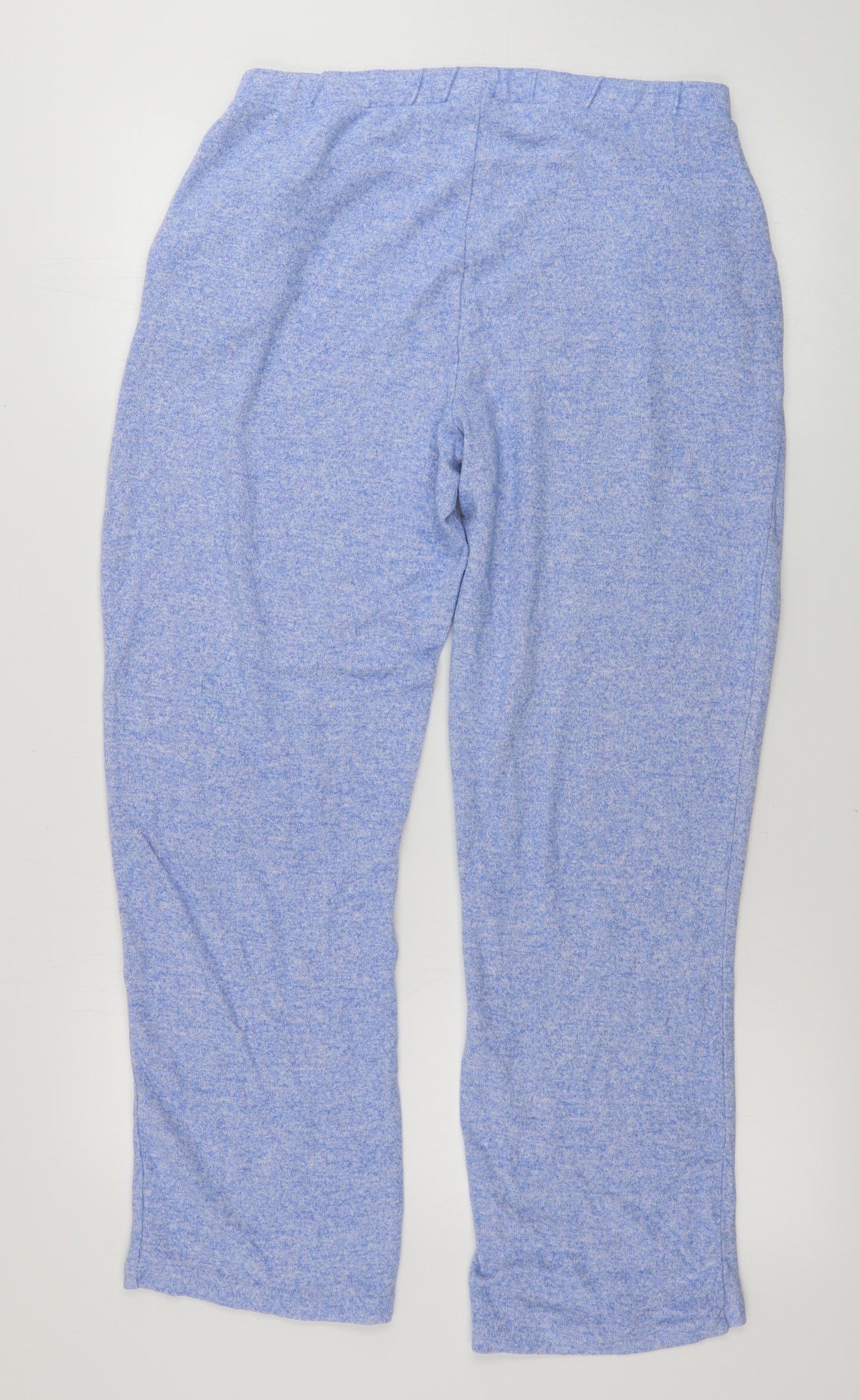 Jeff & Co Womens Blue   Sweatpants Trousers Size 14 L26 in