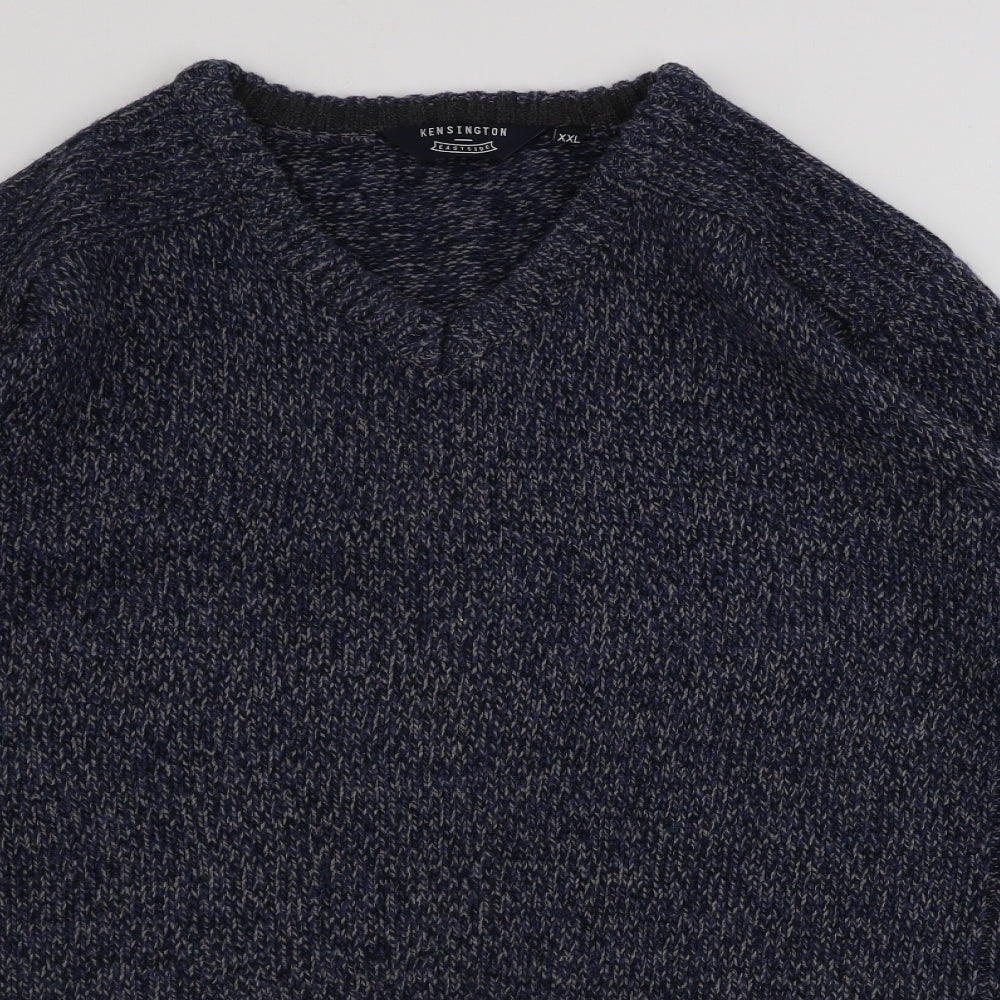 Kensington  Mens Blue   Pullover Jumper Size 2XL