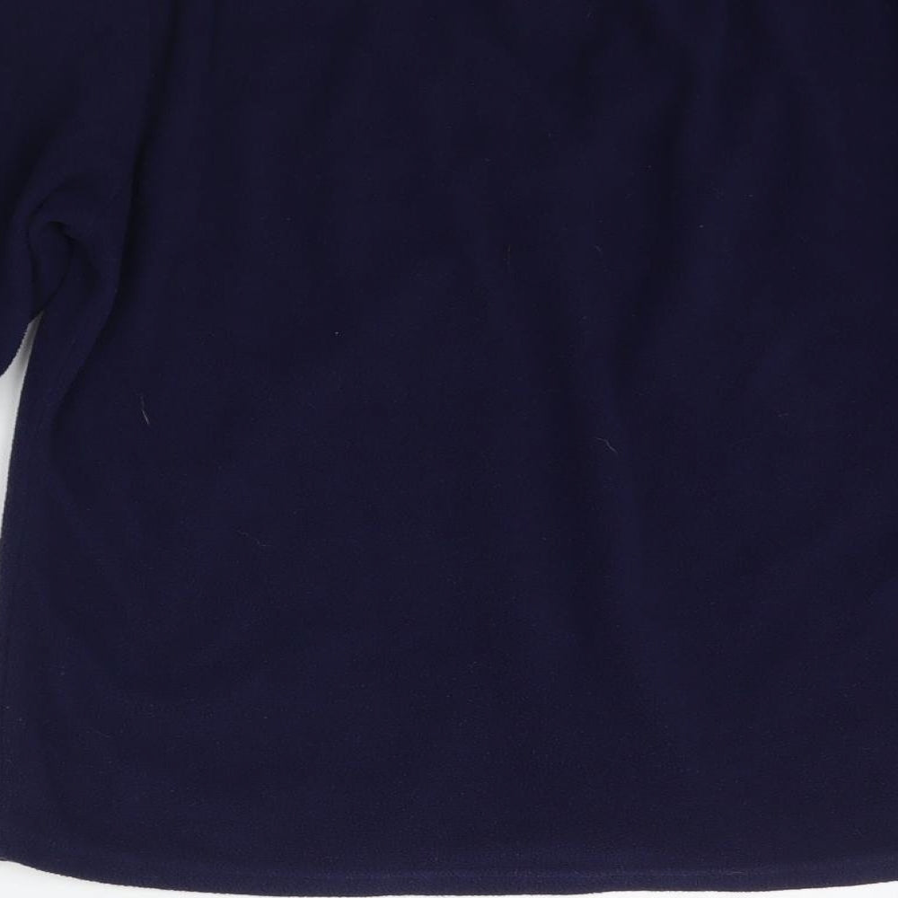 slumber Hut Womens Blue Solid  Top Pyjama Top Size S