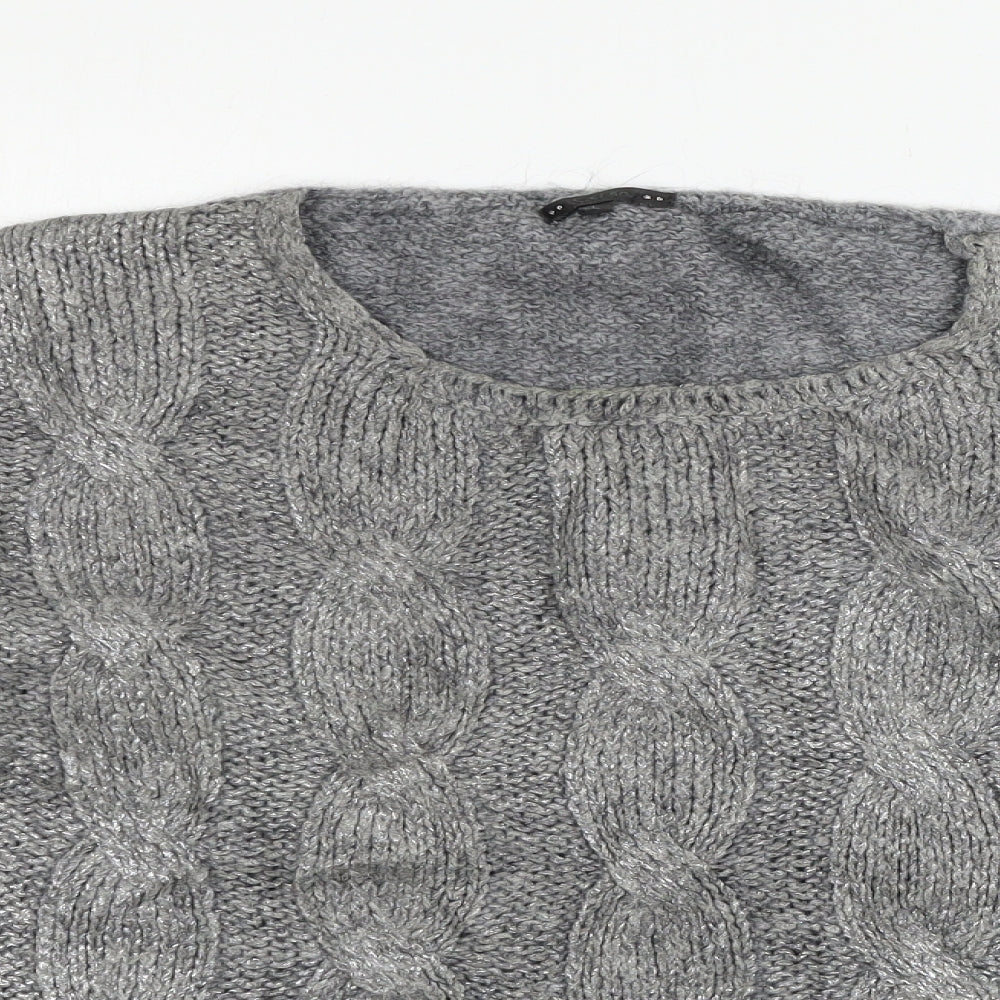 Salsa Womens Grey   Pullover Jumper Size L