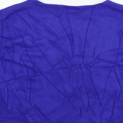 Bonmarché Womens Blue Pullover Jumper Size L