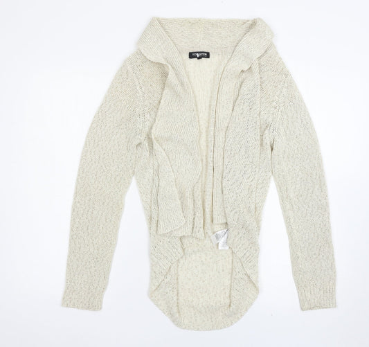 Debenhams Womens Beige   Cardigan Jumper Size 14