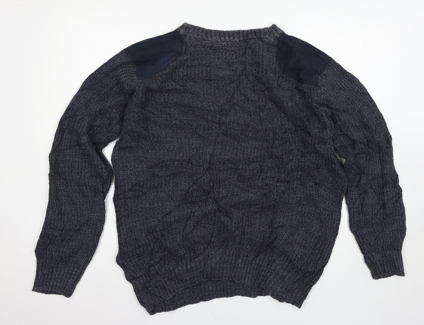 Matalan Mens Blue   Pullover Jumper Size L