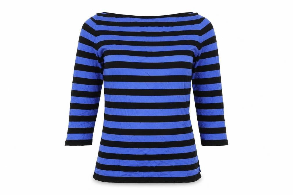 Marella Womens Blue Striped  Pullover Jumper Size M