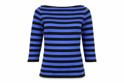 Marella Womens Blue Striped  Pullover Jumper Size M