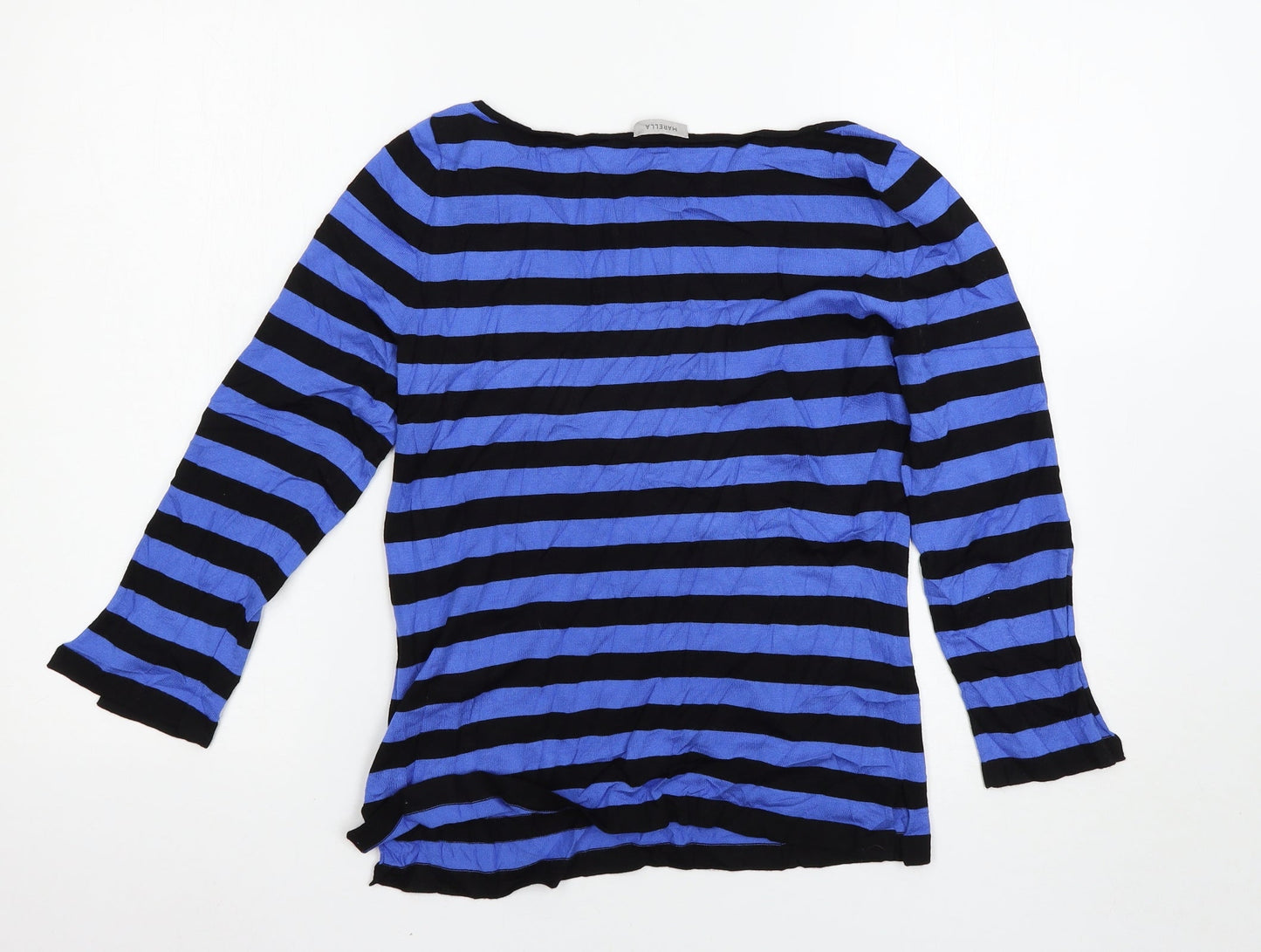 Marella Womens Blue Striped  Pullover Jumper Size M