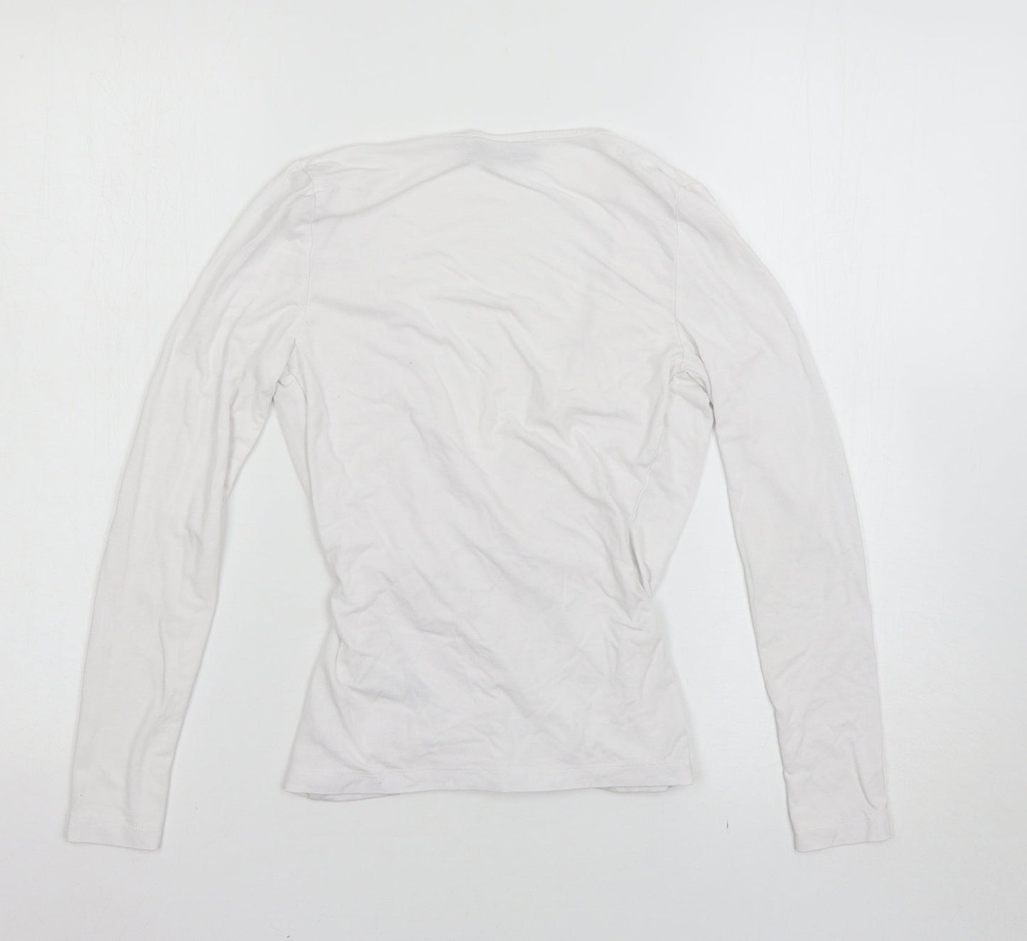 ASOS Womens White   Basic T-Shirt Size 4