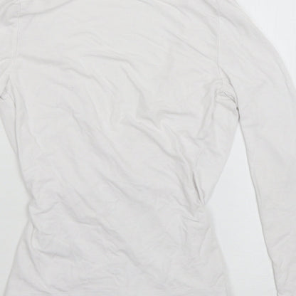 Preloved ASOS Womens White   Basic T-Shirt Size 4 - Label