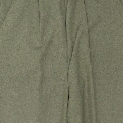 Bonmarché Womens Green Trousers Size 18 L25 in