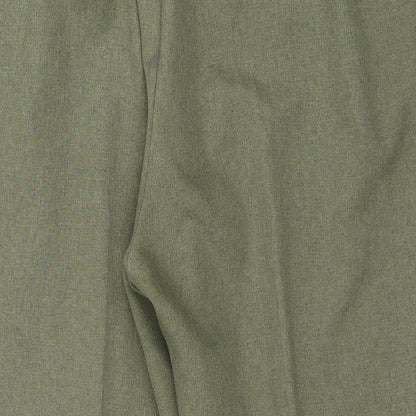 Bonmarché Womens Green Trousers Size 18 L25 in