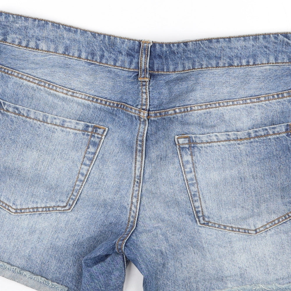 Forever21 Womens Blue   Cut-Off Shorts Size 30