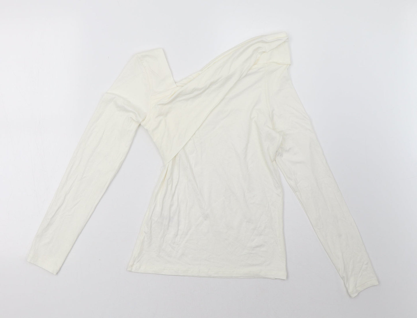Primark Womens White   Pullover Sweatshirt Size XS