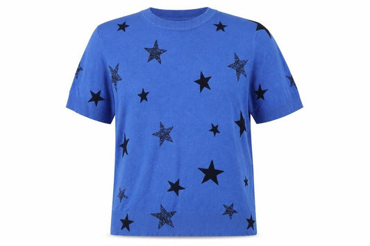 Marks and Spencer Womens Blue Polka Dot  Pullover Sweatshirt Size 12