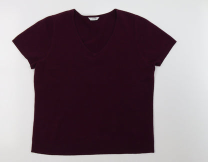 BHS Womens Red   Pullover Sweatshirt Size 18
