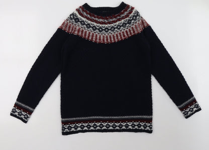 Matalan Mens Blue   Pullover Sweatshirt Size S