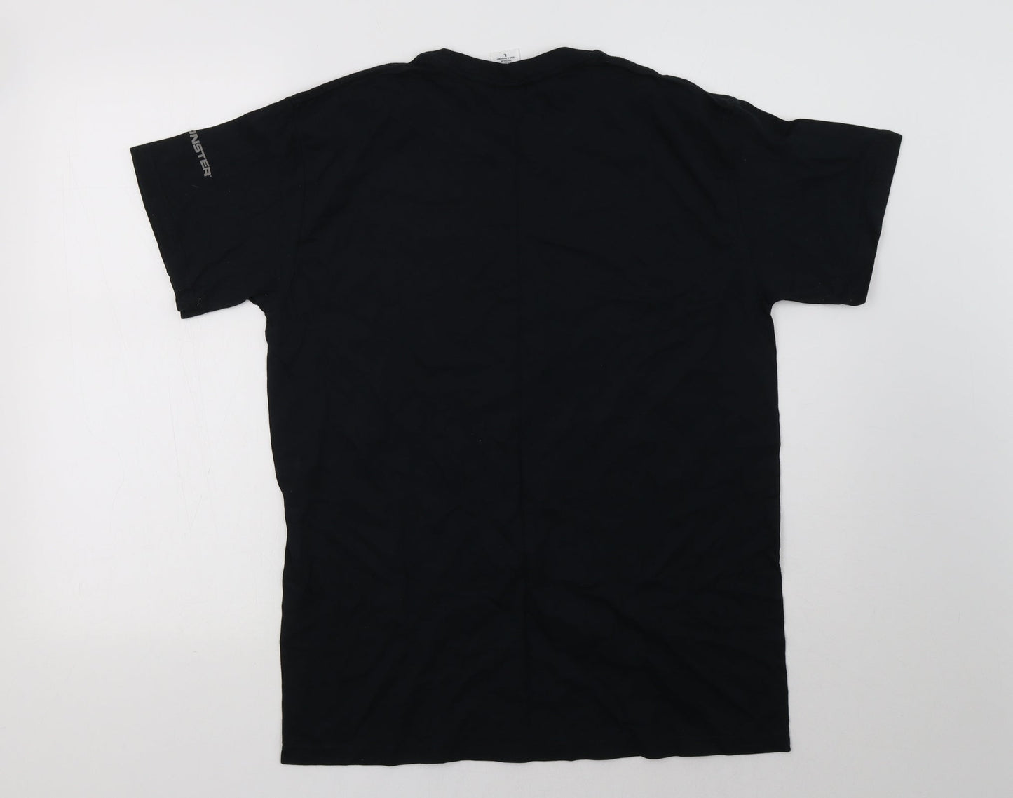 Gildan Mens Black    T-Shirt Size L