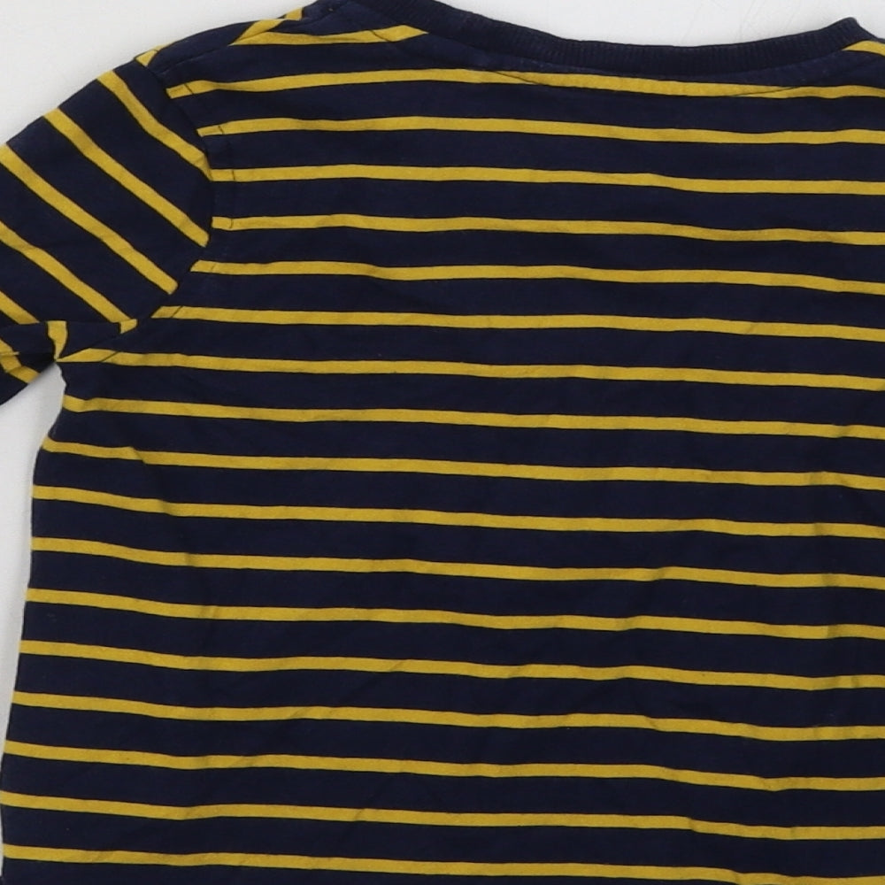 George Boys Blue Striped  Pullover Sweatshirt Size 2-3 Years