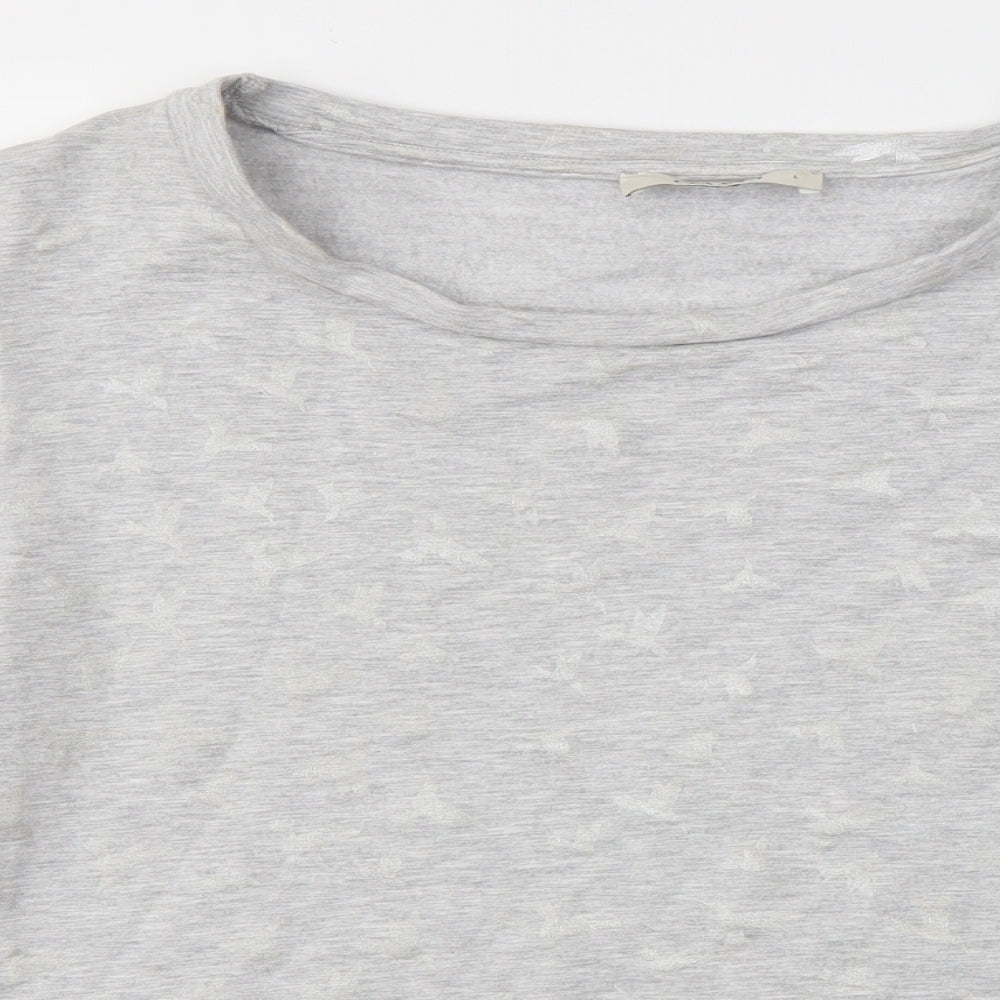 Oasis Womens Grey   Pullover Jumper Size L