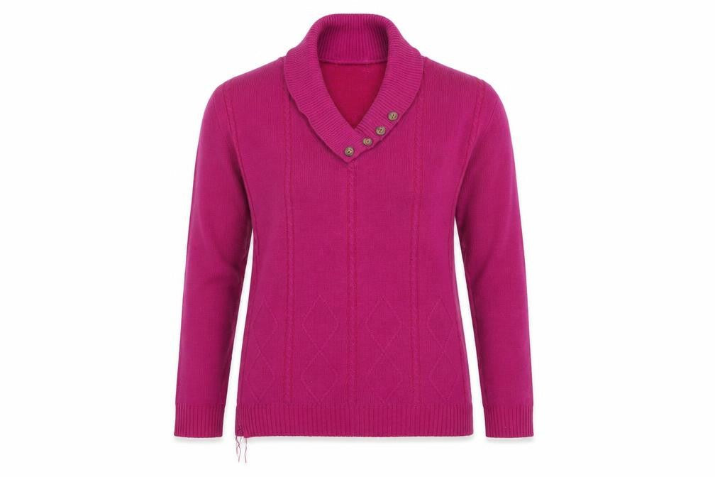 Preworn Womens Pink   Pullover Jumper Size L