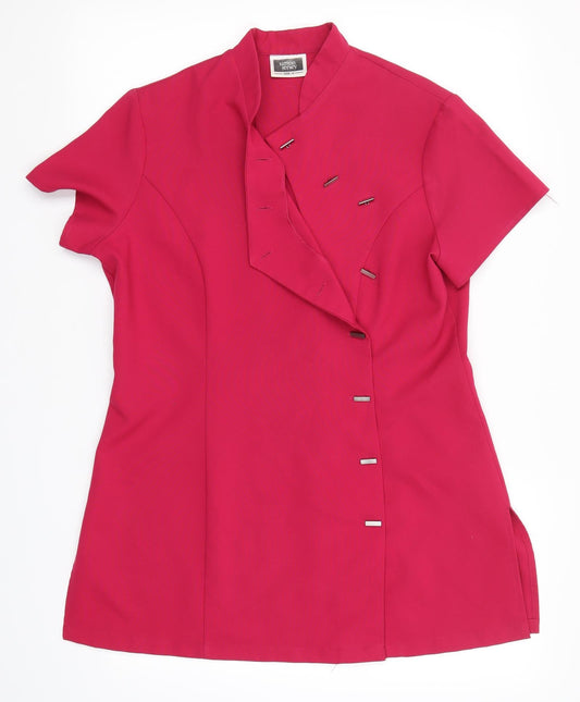 Simon Jersey Womens Pink   T-Shirt Dress  Size 14