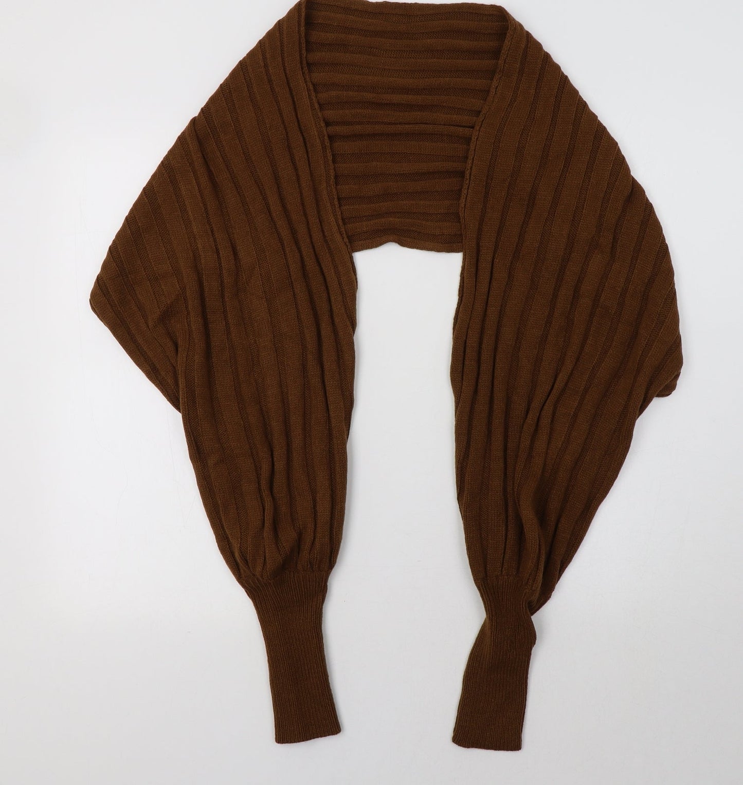 Preworn Womens Brown  Knit  Scarf
