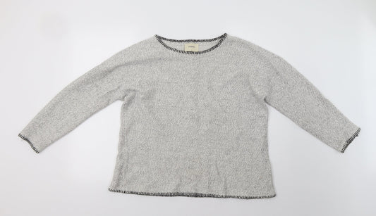 Papaya Womens Grey   Pullover Jumper Size L