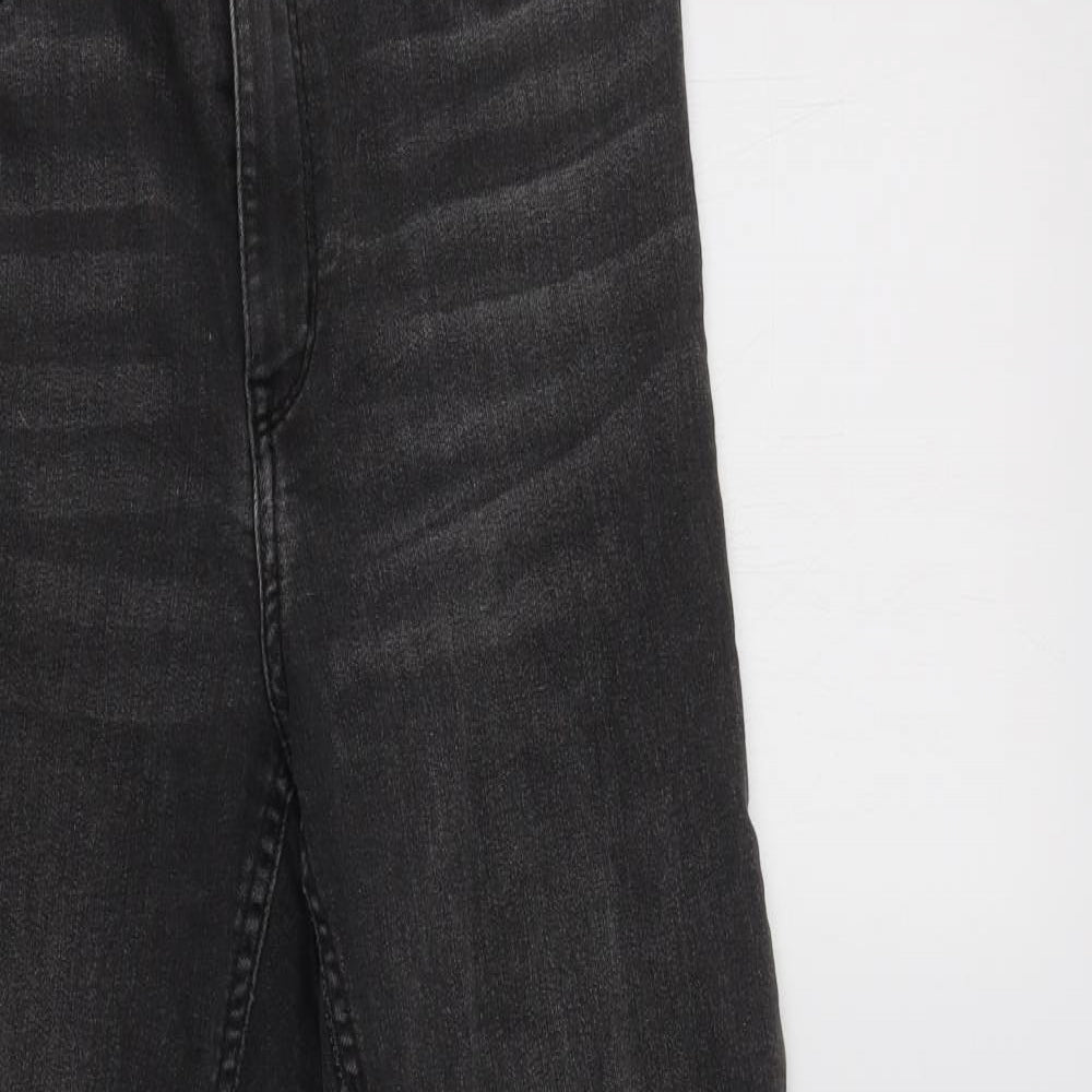 H&M Womens Grey   Skinny Jeans Size 10 L30 in