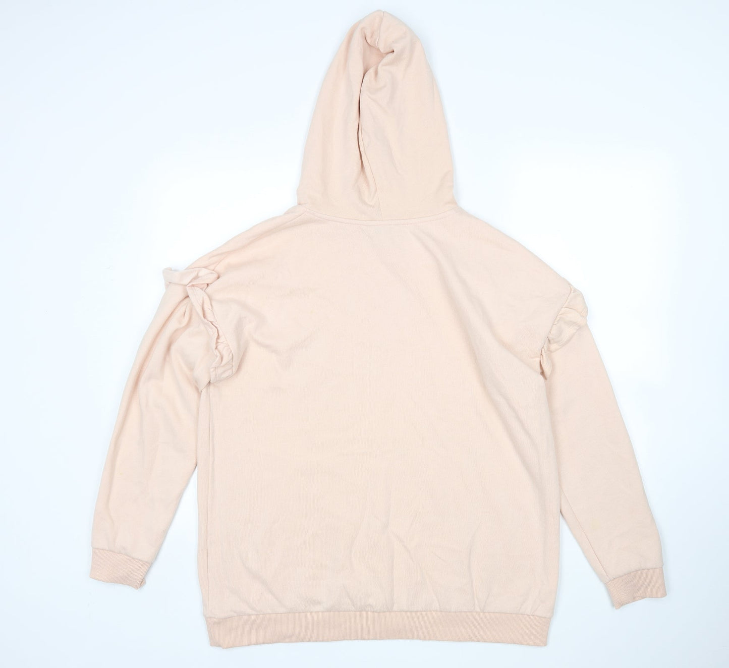 Papaya Womens Pink   Pullover Hoodie Size L