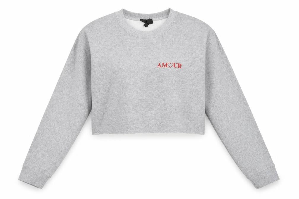 New Look Womens Grey   Pullover Jumper Size S  - Cropped