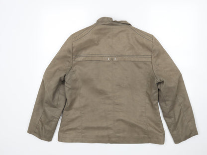Klass Womens Green   Jacket  Size 14
