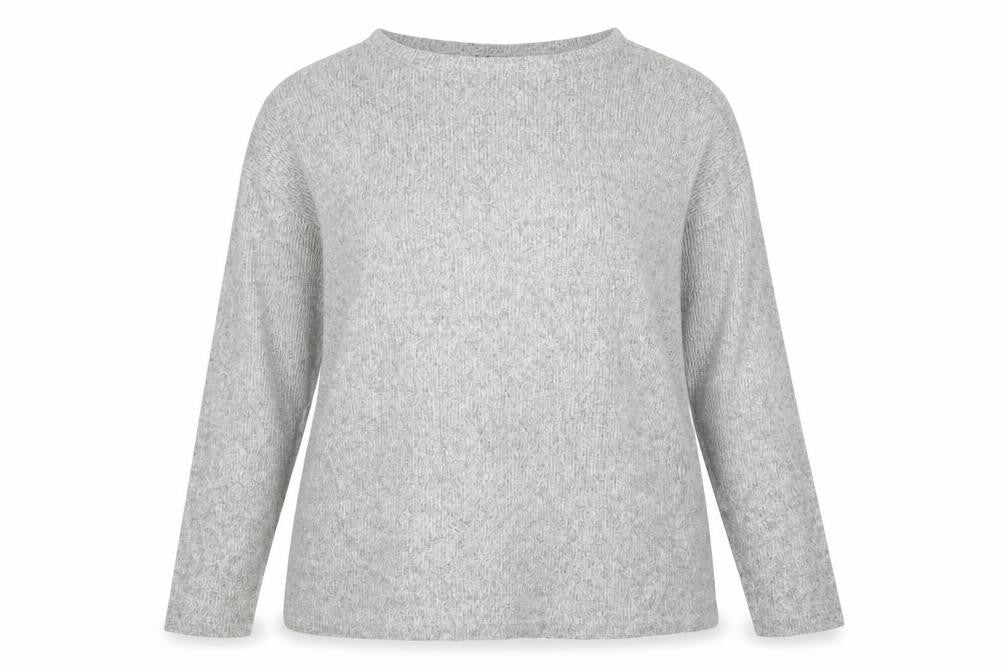 Avenue Womens Grey   Pullover Jumper Size 16