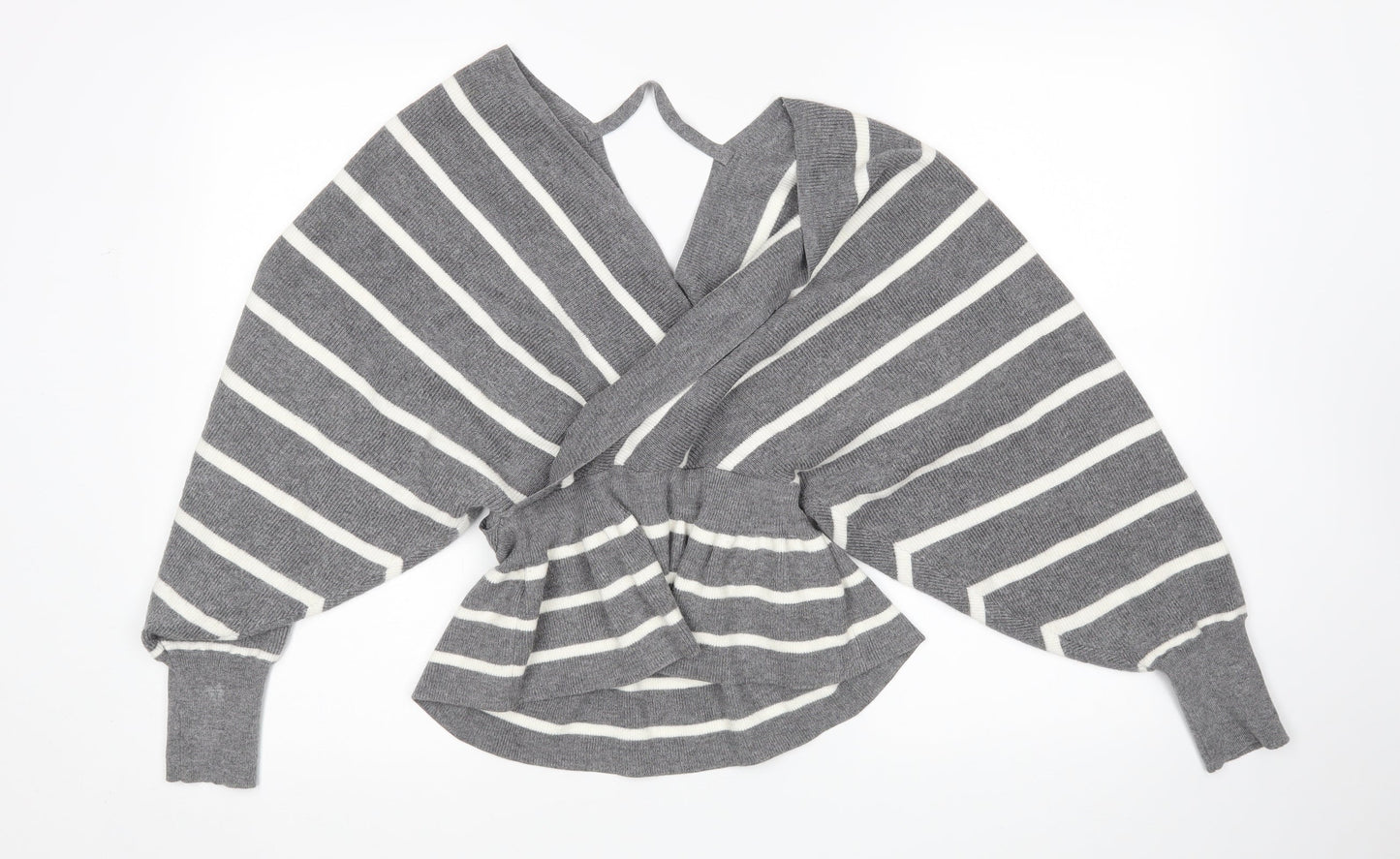 New Look Womens Multicoloured Striped  Pullover Jumper Size S