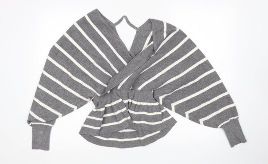 New Look Womens Multicoloured Striped  Pullover Jumper Size S