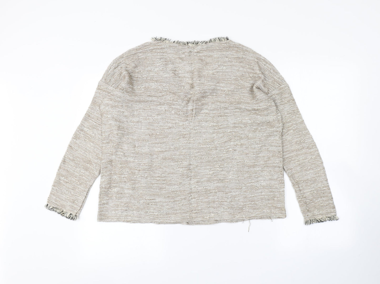 River Island Womens Beige   Pullover Jumper Size 8