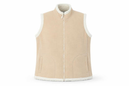 EWM Womens Beige   Full Zip Jumper Size L