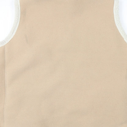 EWM Womens Beige   Full Zip Jumper Size L