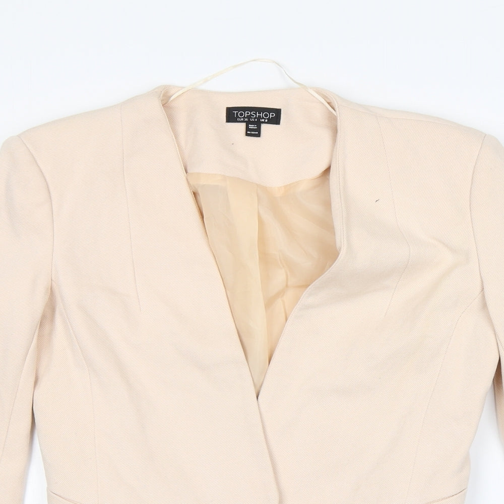 Topshop Womens Pink   Jacket  Size 8